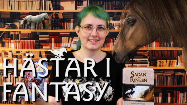 Sara Holmberg pratar om hästar i fantasy.