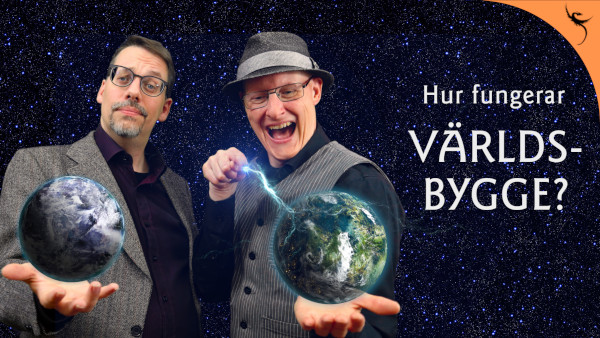 Stefan Högberg och Stefan Ekman diskuterar världsbygge i fantasy.
